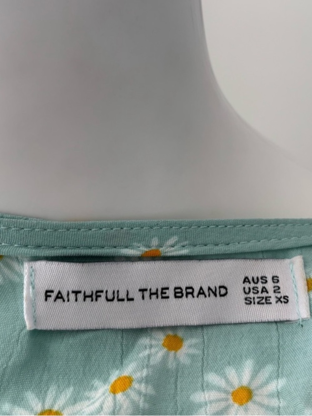Faithfull The Brand Mira Floral Mini Dress Sz XS 100% Authentic❤️ - Picture 5 of 9